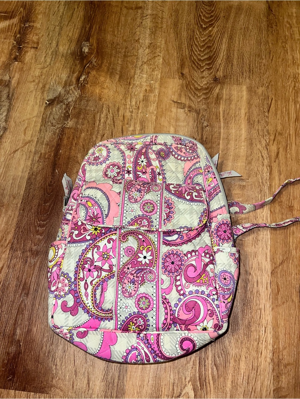 Vera Bradley Pink Paisley Backpack